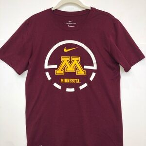Nike Collegiate Minnesota Gophers dri fit T size small